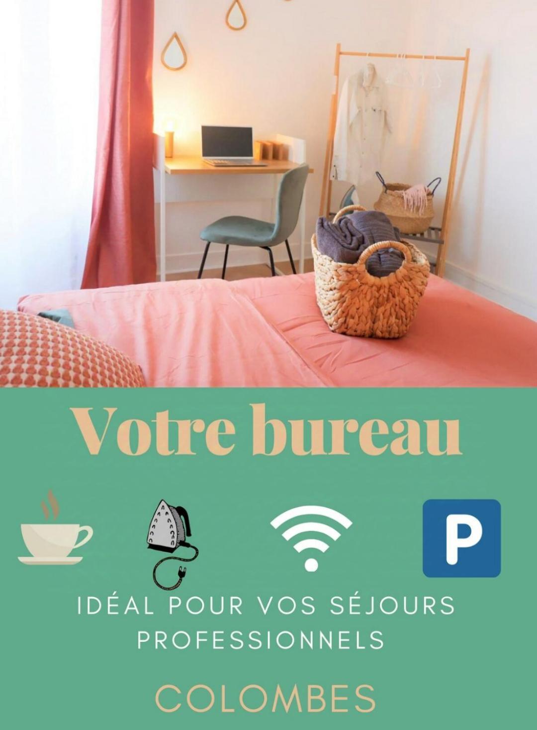 Appartement Tout Equipe Paris-Colombes- La Defense Bois-Colombes Zewnętrze zdjęcie